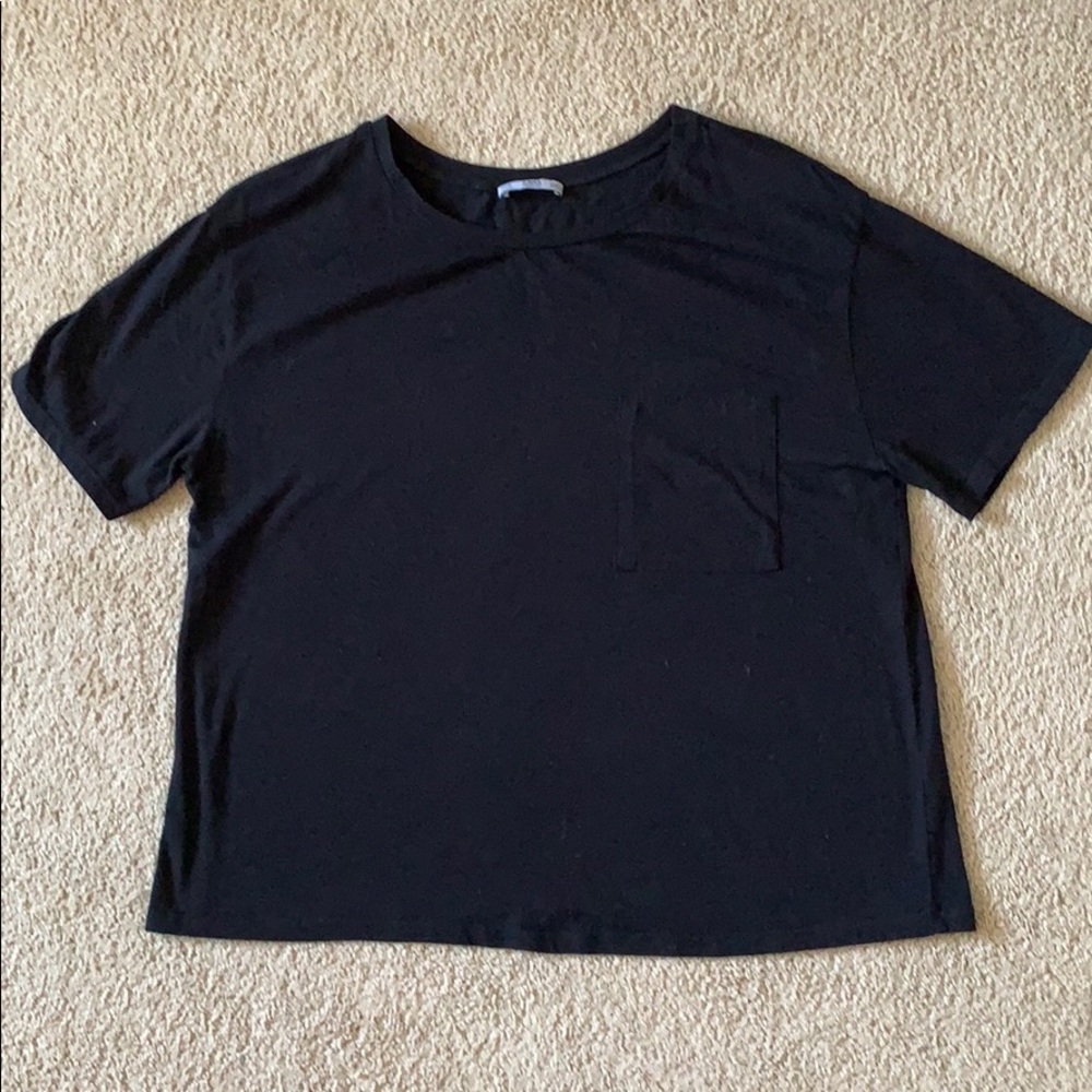 Zara basic pocket T